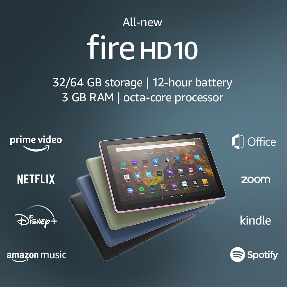 台灣保固美國亞馬遜Amazon All-New Fire HD 10吋11代2021 32GB平板電腦